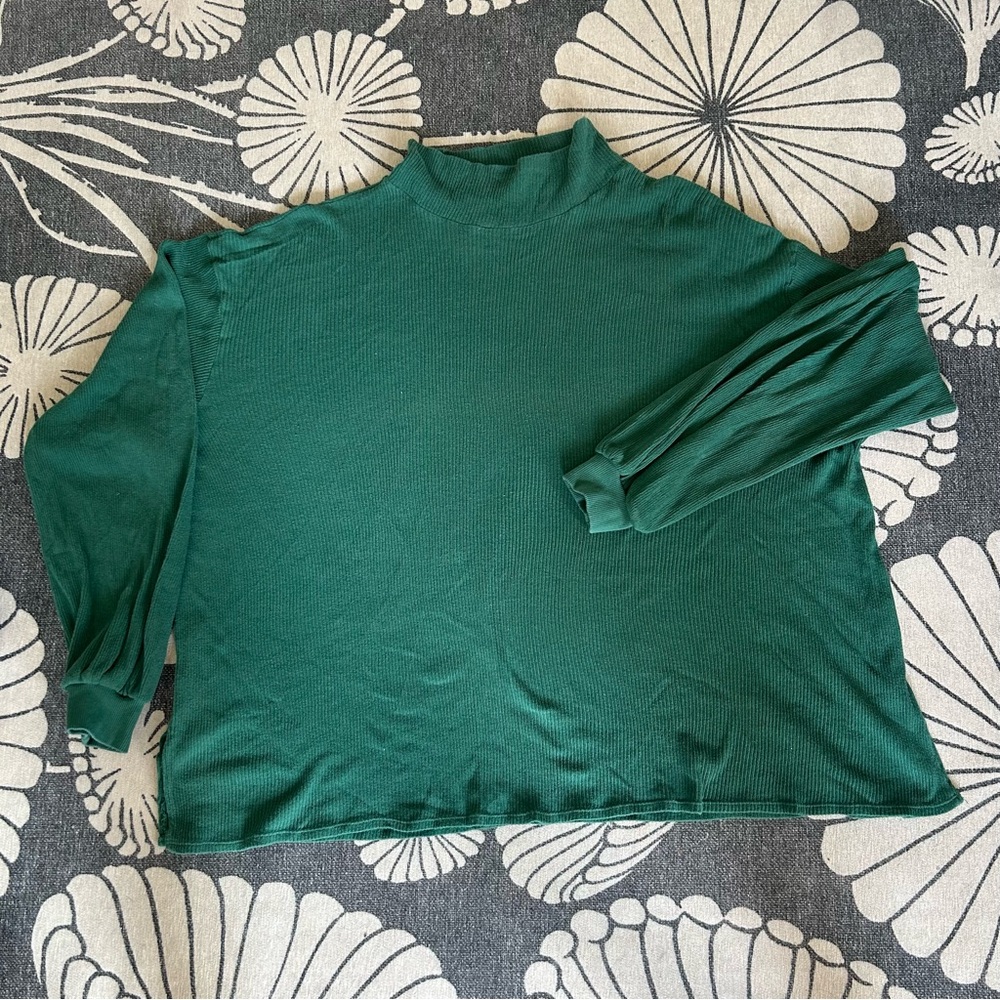 Selva Negra ribbed long sleeve top